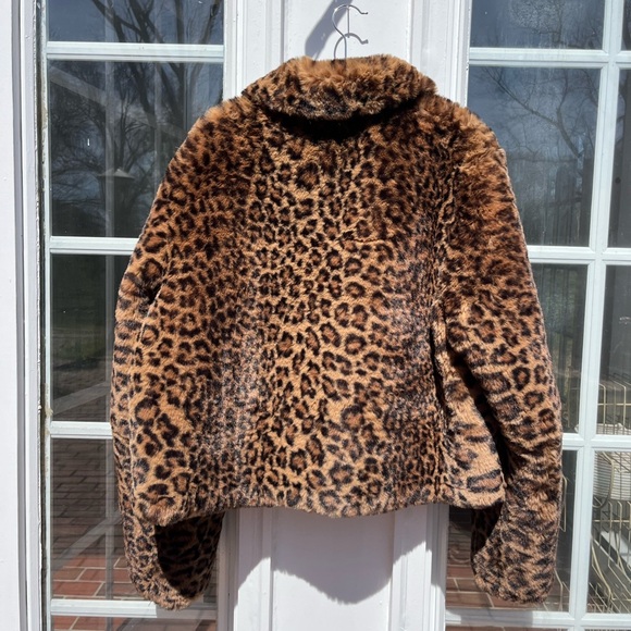 Anthropologie Maeve Faux Fur Coat NWT - Picture 12 of 13